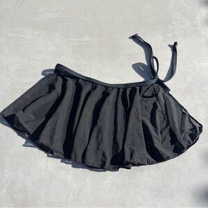 Black Mesh Rave Dance Skirt